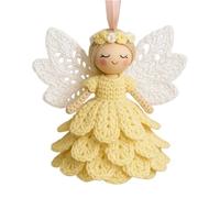 Générique De Crochet Fait Main Avec Fil - Décorations D'ange Pour Arbre De Noël Et Vacances | De Crochet Pour Débutants, Adultes Et, Parfait Pour La Maison, L'école, Les Projets D'artisanat, La