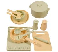 Générique de Cuisine pour Accessoires de Réalistes et Éducatifs Sensoriels | d'Imitation Cuisiner Cadeau de Noël pour Maison Extérieur Marché Restaurant Maternelle Anniversaire