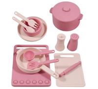 Générique de Cuisine Set de Cuisine Sensoriel Éducatif avec Accessoires | Jouet de Cuisine pour Fille et Garçon pour Fête Maison Restaurant Marché Maternelle Anniversaire Noël