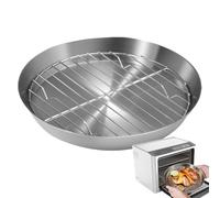 Générique de Cuisson | avec Support Acier Inoxydable Antiadhésif - Grade Alimentaire de Cuisson à Biscuits,pour Dinde Poulet Bœuf Poisson Lasagne Porc Légumes Fête Anniversaire Vacances