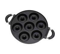 Générique De Cuisson Pour Beignets - Moule À Sept Trous, Revêtement Antiadhésif, Conducteur Thermique En Aluminium, Système De Dégagement Rapide | Pour Airfryer Four Cuisson Friture Boulangers Pe