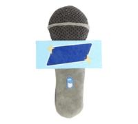 Générique de Dentition pour - Ensemble de à mâcher pour Chat | Silvervine Sticks, Jouet en Peluche pour Chat en Forme de Microphone avec Cloche, Fournitures pour Animaux de Compagnie pour l