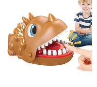 Générique de Dents de Crocodile - Jouet interactif de Dents de Dentiste | Triceratops Insolite R Personnes Âgées En Plein Air Maison Adultes Fête De Farce Main Mordante Drôle