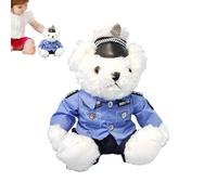 Générique De en - Bear in COP Uniform | Embrassez-Moi | en avec Une Robe De Polices Amovibles, Teddys Bearr Jouet pour Les Grenards