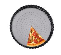 Générique de four à pizza - à pizza antiadhésive en acier au carbone de 12 à 22 cm | Bonne Conduction thermique, fournitures de cuisson multifonctions lavables en Machine, cuisson à