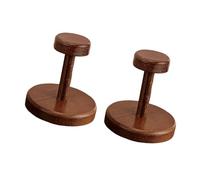Générique De gobelets en papier en bois robuste, distributeur pratique pour les fêtes, les bureaux et les cafés, accessoires de café
