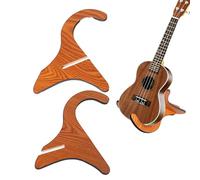 Générique de guitare acoustique - de trépied pliable universel, de sol réglable en hauteur pour instruments classiques à cordes en acier | en bois amovible vertical antidérapant