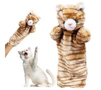 Générique De Jouet Lutte pour Chat,Jouets de Lutte pour Amoureux des Animaux - Peluche Interactive Main pour Stimulation Sensorielle Entraînement Cérébral Enrichissement Détente et Exercice Intérieur