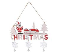 Générique de Madera Para Árbol de Navidad - Colgantes Divertidos | Decoración de Árbol de Navidad | Ornamentación de Madera Para Fiesta, Hogar, Celebración, Decoración Navideña, Manualidades DIY