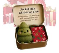 Générique de Noël,Ornement Souvenir en Feutre - Cartes De Motivation Et D'Inspiration - pour Hommes Petit Ami Femmes Collègues Ami Adultes Pâques