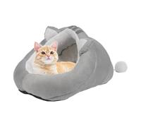Générique . De Pantoufle pour Animaux De Compagnie - De Chat Couvert Mignon, Adorable Adorable De Grotte De Pantoufle Chaude Et Pantoufle avec Un Fond sans Glissement pour Chats Intérieurs