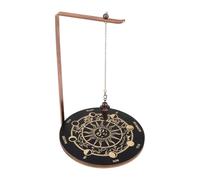Générique De Pendule Mystique - en en Bois, Décor D' De Sorcière, Affichage D'outils De Divination, Organisateur en Pierre avec Fentes De Suspension Sculptées | De Pendule E