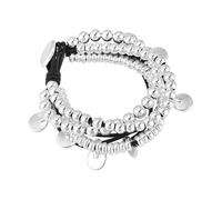 Générique de perles en alliage plaqué argent, bijoux pour femmes, accessoires de mode, de perles