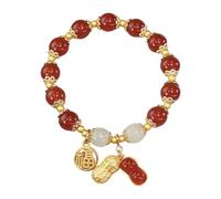 Générique de perles réglable élégant, bijoux de styles chinois, de fête des mères, accessoires de poignet pour femmes, bijoux de perles élégants pour femmes