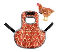 Générique De Poulet pour Poules - Véritable Tablier De Poulet Imperméable avec Sangle Réglable, Caractéristiques De Protection des Ailes | pour Poulaillers Et Élevage De Poulets