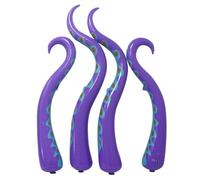 Générique de Poulpe Gonflable d'halloween - Ensemble de tentacules gonflables pour Cour extérieure, Installation d'accessoires d'horreur, kit de d'événement | Pelouse réaliste de 4 pièces
