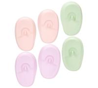 Générique de Protège-oreilles et Lavables en Silicone 3 Paires Confortables Accessoires Coiffure Professionnels pour Salon de Beauté pour Coloration des Cheveux