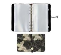 Générique de Rangement pour Aiguilles circulaires, étui de Rangement pour Outils de Tricot avec Poche de Reliure Amovible en PVC à 6 Trous pour Fournitures de Tricot, étui à Crochet