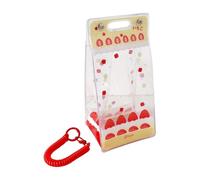 Générique de rangement pour jouets en peluche en PVC transparent avec un joli design de dessin animé, petit de figurines, organisateur de rangement de poupées pour filles à l ' extérieur, joli étui