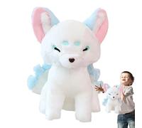 Générique De Renard De Dessin Animé - Figurine en Peluche Moelleuse, Exquise, Compagnon Animal Décoratif, Compagnon De Jeu | Adorable Dessin Animé Renard en Peluche, Oreiller Confortable, C