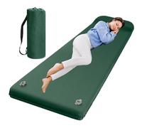 Générique De Repos Gonflable - Matelas De Camping Rembourré en Mousse, avec Coussin À Gonflage Rapide, Équipement De Voyage Robuste, Idéal pour Voyages, Maisons De Bord De Mer, Événements So