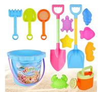 Générique de Sable de Plage pour - Ensemble de Jeu de bac à Sable Portable de 13 pièces, kit d'activités d'été en Plein air Durable, Eau et équipement Amusants | Ensemble Complet léger et convivi