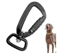 Générique de Sécurité à Verrouillage | Crochet À Ressort Pivotant À 360 Degrés | Accroche pour Escalade,pour Pique-Nique Camping Randonnée Escalade Plein Air Survie Salle De Sport Femmes Hommes