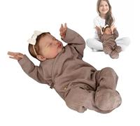 Générique de Simulation en Silicone - s Nouveau-nées en Silicone de 19 Pouces pour - Doux Nouveau-né Reborn Doll Real Life Size Nouveau-né Jouet Cadeau d'anniversaire