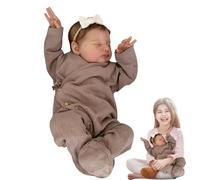 Générique de Simulation en Silicone,s Nouveau-nées en Silicone de 19 Pouces pour | Mignon Nouveau-né Fille s Simulation réaliste Doux Reborn s Cadeaux d'anniversaire Jouet pour Les Filles