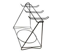 Générique De tasse à café pratique en forme de triangles noirs, artisanat en matériaux robustes et résistants en acier inoxydable pour un usage domestique quotidien, suspendu pour tasses
