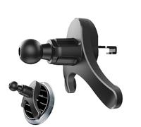 Générique de téléphone - de Ventilation Rotatif à 360 degrés, poignée sécurisée réglable, Clip de Berceau Automobile | Universel Mains Libres pour Smartphone, pour Voitures, camions, SUV