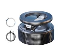 Générique de téléphone magnétique sous Vide - de téléphone Portable antidérapant, Tableau de Bord de Voiture Portable et de Miroir, poignée magnétique Forte avec Base à Ventouse,