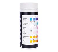 Générique De Test De Qualité DeL'eau - Testeur d'eau Potable 6 en 1 | Kit DeTest DePH DeChlore DeDureté DeRobinetDe Puits, DeTest D'eauRapide À Domicile, Paquet De50 pour Aquar