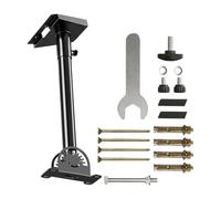 Générique De Tube Droit de 70 cm Compatible avec Les équipements | Ensemble de supports métalliques réglables, contrôle de position de base large lors d ' une installation fixe