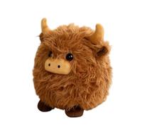 Générique de Vache en Peluche - Figurine de câlin Chaleureux, Compagnon en Peluche Mignon, Copain Doux et Relaxant, Charmant Cadeau de câlin, de Jouet Amical | Détente Douce au Coucher, Tout-p