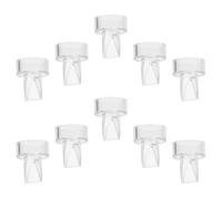 Générique de Valves à Bec de Canard Protection Anti-retour 10 Pièces en Silicone et Étanchéité Fiable pour Pompe à Sein Manuelle pour Allaitement Sûr