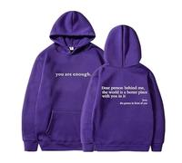 Générique Dear Person Behind Me Hoodie Sweatshirt, You are Enough Hoodie Sweatshirt, to The Person Behind Me Hoodie (17-1,M)