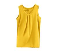 Générique Debardeur Femme Top Caraco Dentelle Vetement Chic Sans Coutures Blanc Croc Avec Armatures De Soutien Dos Large Pour Sortie Shopping Décontractée Gilet Manche Débardeur