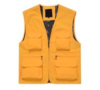 Générique Débardeur Homme Blanc, Débardeur Homme Ajusté avec Poche Et Fermeture Éclair Confortable Extensible Et Décontracté Ce T-Shirt sans Manches Est Idéal Au Quotidien en Toute Saison