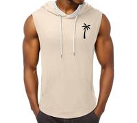 Générique Débardeur Homme - Sport Marcel, Pièce Phare De L'Été pour Homme : Gilet À Capuche Imprimé Cocotier