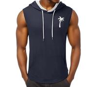 Générique Débardeur Homme - Sport Marcel, Pièce Phare De L'Été pour Homme : Gilet À Capuche Imprimé Cocotier