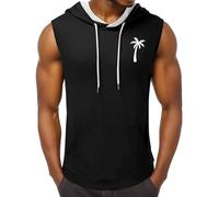 Générique Débardeur Homme - Sport Marcel, Pièce Phare De L'Été pour Homme : Gilet À Capuche Imprimé Cocotier