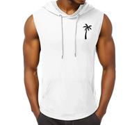 Générique Débardeur Homme - Sport Marcel, Pièce Phare De L'Été pour Homme : Gilet À Capuche Imprimé Cocotier