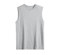 Générique Débardeur Homme Tee-Shirt sans Manche Teeshirt Été Décontracté T-Shirts Baselayer Coton Tshirt Quotidien Doux Léger Tshirt Mode Extensible Votre Compte Gris 4XL