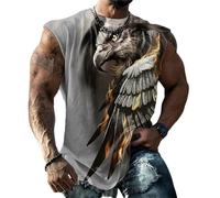 Générique Débardeur pour Homme sans Manche Grande Taille Respirant Décontracté Maillots de Corps de Gym Y-Back Shirts Entraînement Bodybuilding Course Debardeur Hommes Amincissant