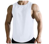 Générique débardeurs d'été Classique pour Homme Couleur Unie, Imprimé, Absorbant La Sueur Marcel Debardeur Homme Musculation pour Entraînement Gym Fitness débardeurs Classiques pour Hommes