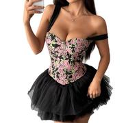Générique Débardeurs Femme Débardeur Décontracté Brillant Camisole Débardeurs Glamour Party Tank Casual Sexy Haut À Bretelles pour Les Réveillons Rose M