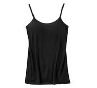 Générique Débardeurs Pour Femme Debardeur Soutien Gorge Integre Lot Haut Blanc Chic Matière Respirante Noir Top De Sport Intégré Voyager En Avion Gilet Sans Manche Ensemble Et Elegant