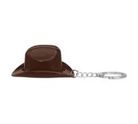 Générique Décapsuleur en Forme de Chapeau de Cowboy,Anneau de Clés Rétro - Ouvre-Bouteille de Poche | pour Clés de Voiture Sac à Main Fête d'Anniversaire Bar Hommes Amateurs de Bière