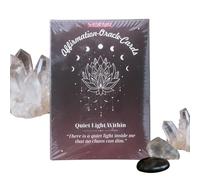Générique Deck Oracle | Ensemble de Jeu de Divination,Cartes Oracle Et Tarot | pour l'Auto-Motivation, l'Apprentissage, la Méditation, Les Femmes, Les Hommes, Les Jeunes et Les Amis